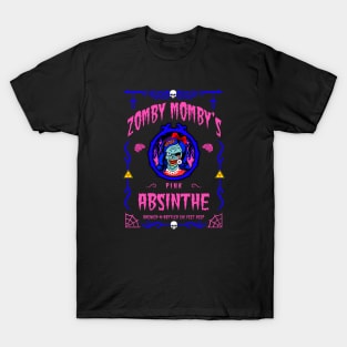 ABSINTHE MONSTERS 12 (ZOMBY MOMBY) T-Shirt